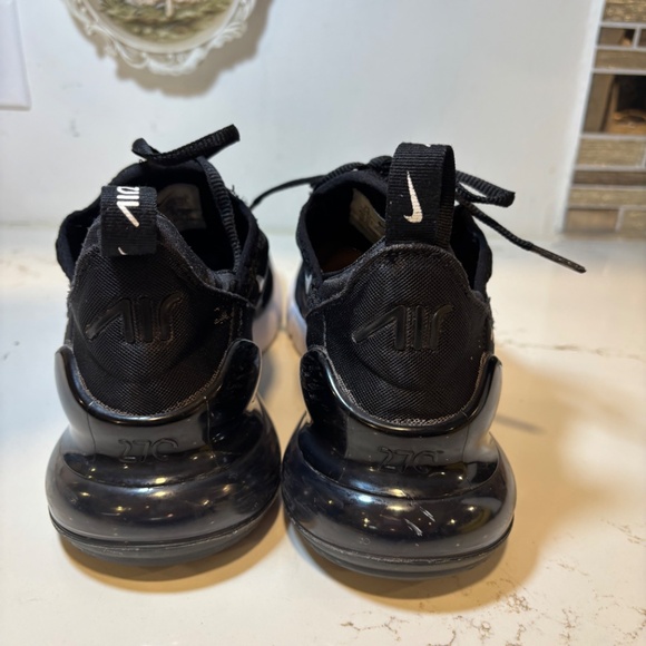 Nike Air Max 270 Black White Anthracite Mens Running Shoes AH8050 002 Sz 7.5 - Picture 3 of 11
